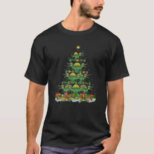 Xmas Tree Decoration Santa Spinosaurus Dinosaur Ch T-Shirt