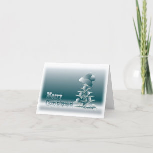 Xmas tree holiday card