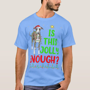 Xmas Tree Is This Jolly Enough Italian Greyhound C T-Shirt