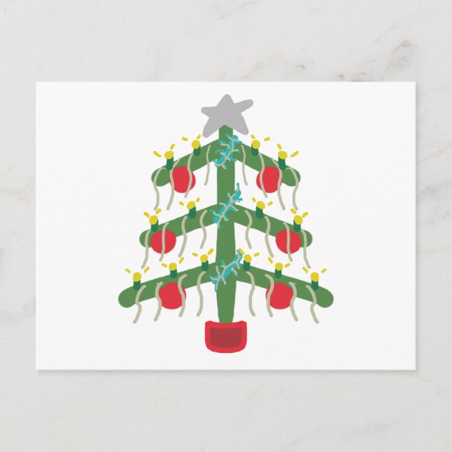 Xmas Tree Postcard (Front)