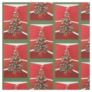 Xmas trees fabric
