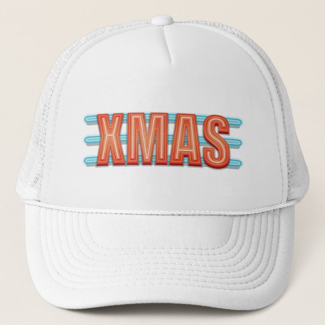 XMAS TRUCKER HAT (Front)