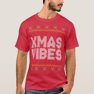 Xmas Vibes Ugly Christmas Sweater Pattern