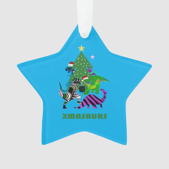 Xmasaurs Ornament (Front)