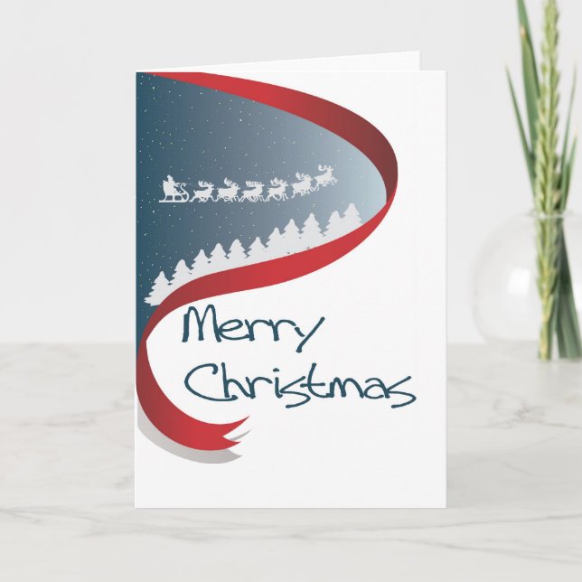 Xmaskarte_en Holiday Card (Front)