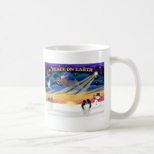 XmasSunrise-Japanese Chin Coffee Mug