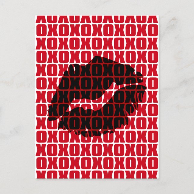 XO<3 POSTCARD (Front)