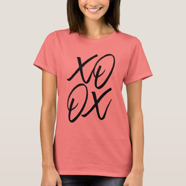 XO Brushed Script T-Shirt (Front)