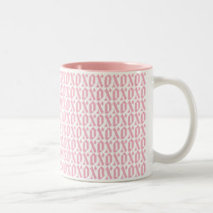 xo Love Mug Valentine day Meme Slogan Pink Mug
