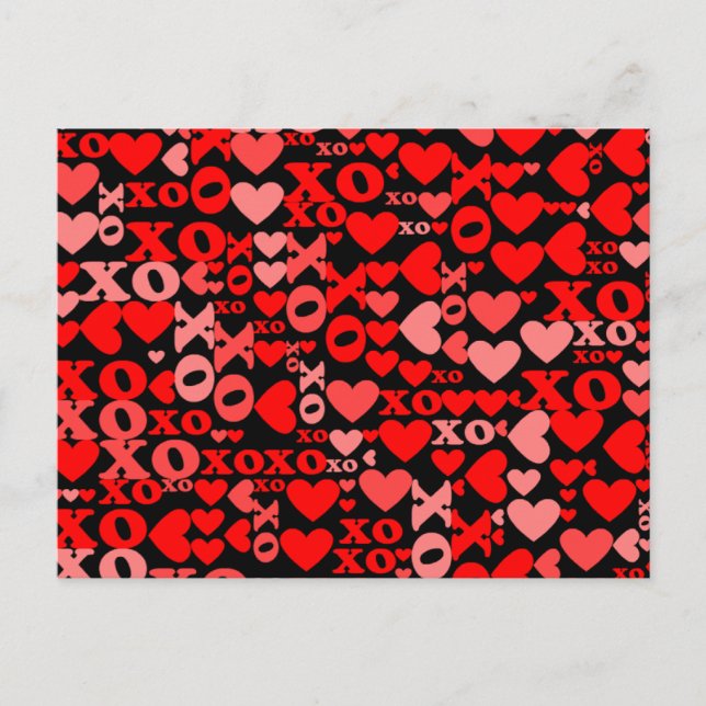 XO Mosaic Postcard (Front)