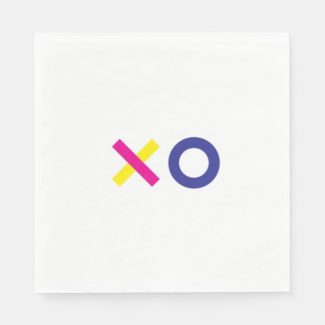 XO Paper Napkin (Front)