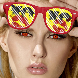 XO XO kiss me retro Shades / Fun Party Sunglasses