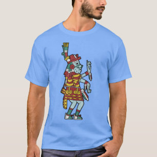 Xochiquetzal Aztec Goddess Nahuatl Mayan Inca Tolt T-Shirt