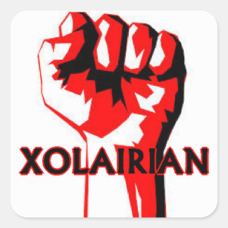 Xolairian Square Sticker