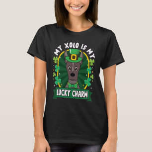 Xolo Mexican Hairless St Patricks Lucky Charm Mum T-Shirt