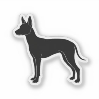 Xoloitzcuintli silhouette