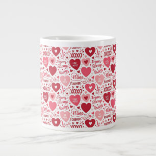 XOXO & Always Be Mine  Large Coffee Mug