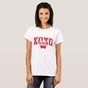 XOXO Bow Cherry Valentine's day T-Shirt