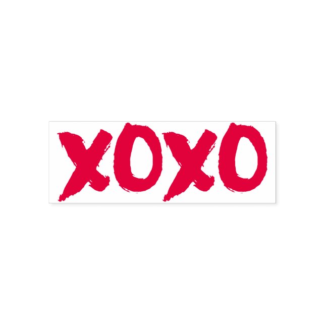 XOXO Brushstroke Self-inking Stamp (Design)