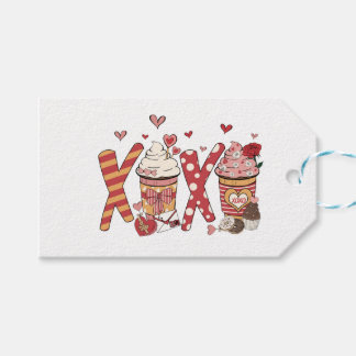 XoXo Coffee Valentines  | Valentine Gift Tags