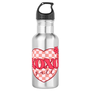 XOXO   Cute & Loving Pink Heart 532 Ml Water Bottle
