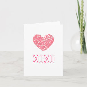 "XOXO" Greeting Card