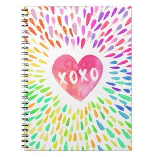 XoXo Heart Notebook