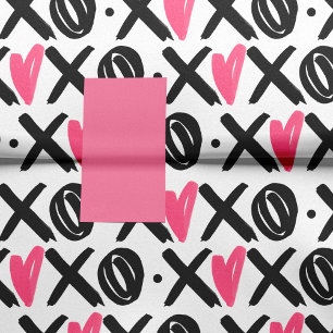 XOXO Heart Pattern Valentine's Day Tissue Paper