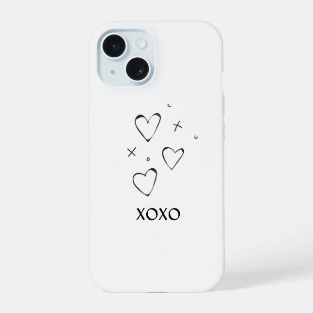 XOXO heart phone case (Back)