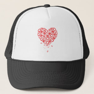 XOXO Heart Trucker Hat