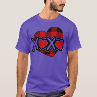 XOXO Heart Valentines Day T-Shirt