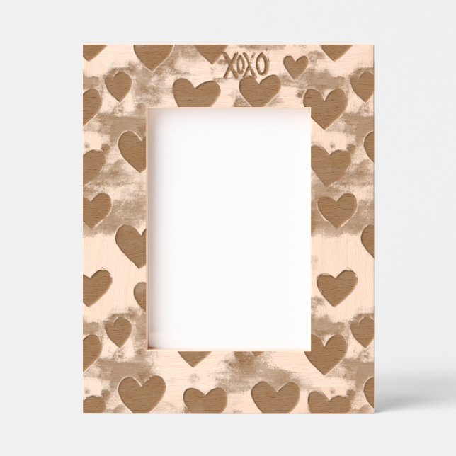 Xoxo Hearts Etched Frames (Front)