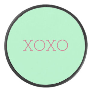 XOXO Hockey Puck