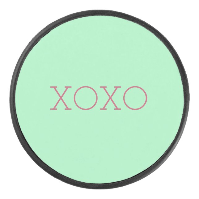 XOXO Hockey Puck (Front)