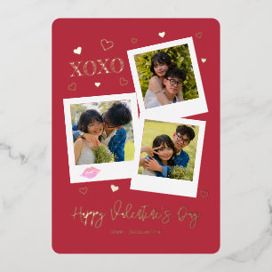 XOXO Instant Photo Style Valentine’s