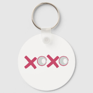 xoxo, love you! key ring
