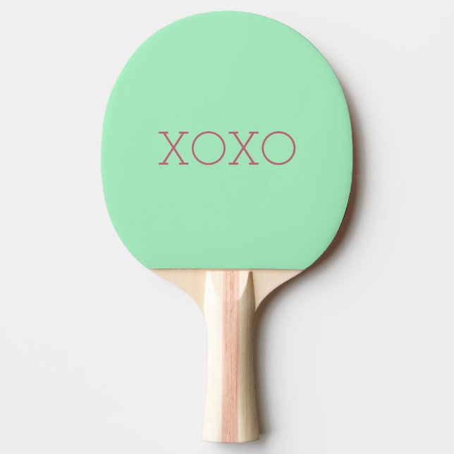 XOXO Ping Pong Paddle (Front)