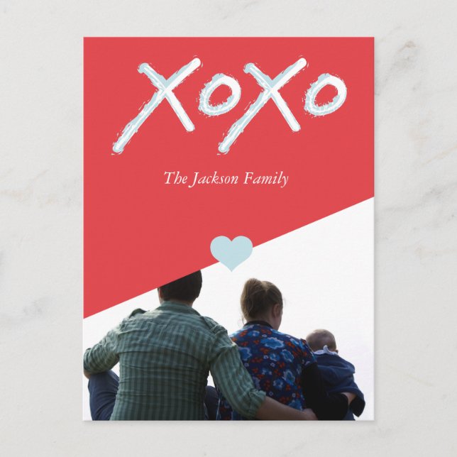 xoxo postcard (Front)