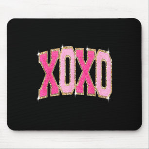Xoxo Sweet Love Valentine Heart Romantic Valentine Mouse Pad
