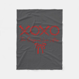 Xoxo The Original Love Letters Christian Valentine Fleece Blanket