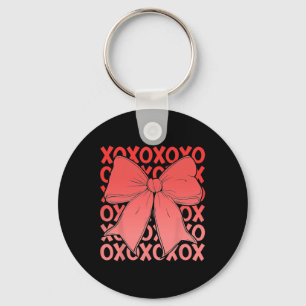 Xoxo The Original Love Letters Retro Checked Valen Key Ring
