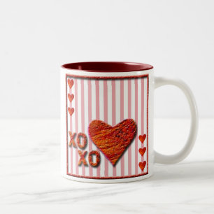 XOXO Two-Tone COFFEE MUG