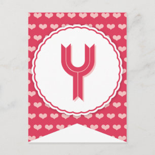 XOXO Valentine Party Flag Bunting Banner Y Holiday Postcard