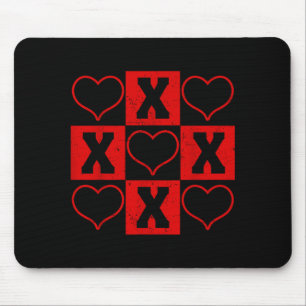 Xoxo Valentine’s Day Couple Heart Cute Valentine D Mouse Pad