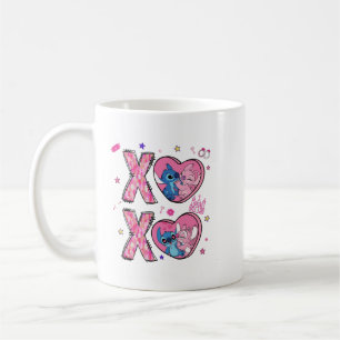 xoxo valentine stitch coffee mug