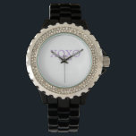 Xoxo valentine's day add name purple pastel minima watch<br><div class="desc">beautiful design</div>