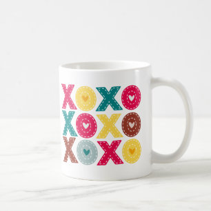 XOXO Valentines Day Coffee Mug