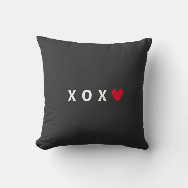 Xoxo Valentines Day Couple  Cushion (Front)