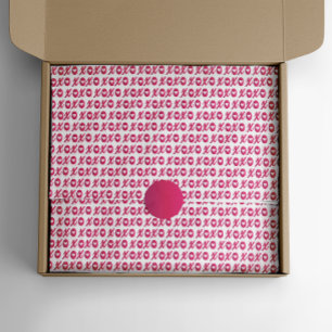 XOXO Valentine's Day Pattern Tissue Paper
