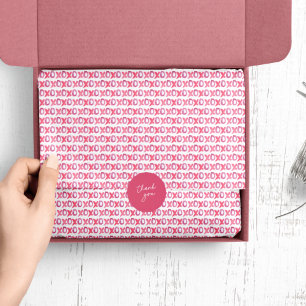 XOXO Valentine's Day Patterned Tissue Paper